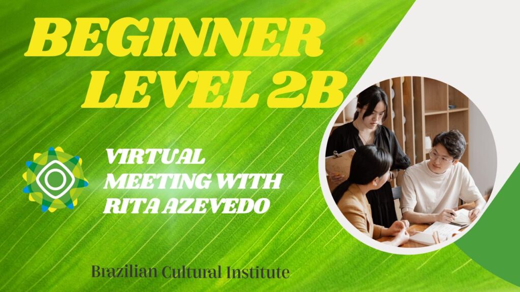 Beginner 2 B – Classes once per week – Wednesdays