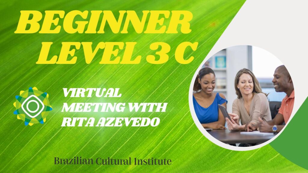 Beginner 3 C – Classes once per week – Tuesdays
