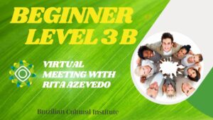 Beginner 3 B – Classes once per week – Tuesdays